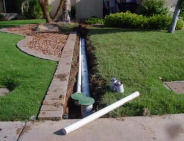 Atlanta Drainage Correction, Home Water Control
